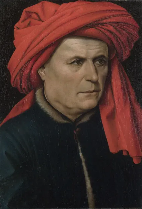 Framed Print : Portrait of a Man, ca 1435. Artist: Campin, Robert (ca. 1375-1444) Framed Print : Portrait of a Man, ca 1435. Artist: Campin, Robert (ca. 1375-1444)