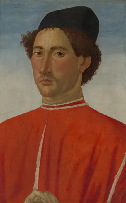 Framed Print : Portrait of a Man, ca. 1481-82. Creator: Cosimo Rosselli Framed Print : Portrait of a Man, ca. 1481-82. Creator: Cosimo Rosselli