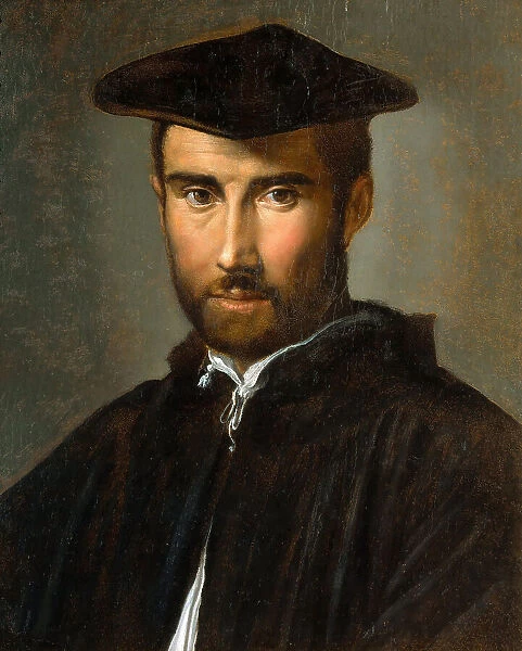 Portrait of a man, ca 1528. Creator: Parmigianino (1503-1540)