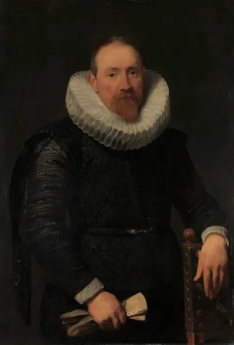 Framed Print : Portrait of a Man, ca. 1618. Creator: Anthony van Dyck Framed Print : Portrait of a Man, ca. 1618. Creator: Anthony van Dyck