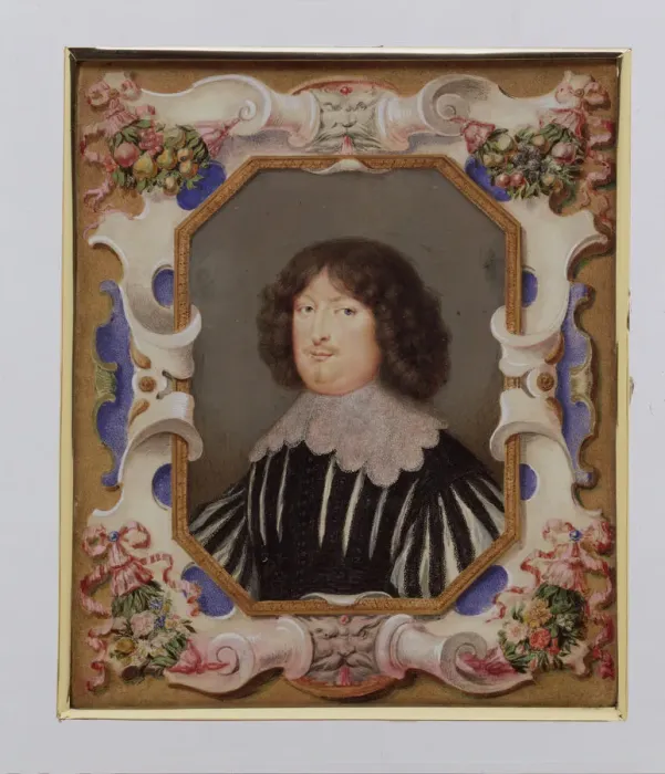 Framed Print : Portrait of a Man, ca. 1628. Creator: Jean Saillant Framed Print : Portrait of a Man, ca. 1628. Creator: Jean Saillant