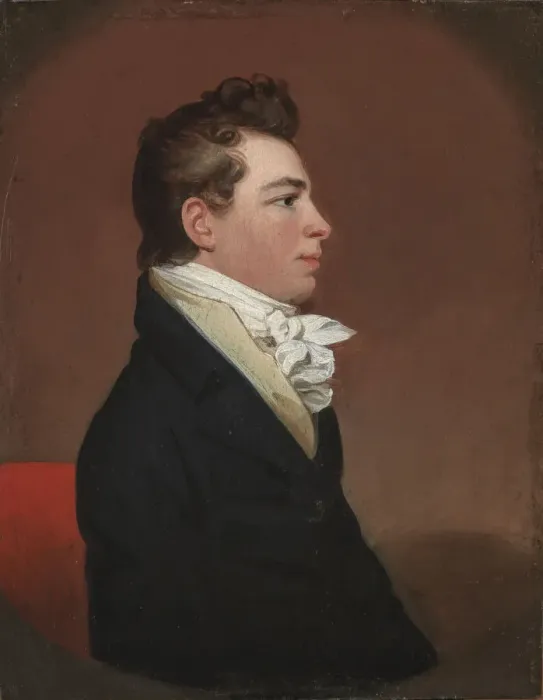 Framed Print : Portrait of a Man, ca. 1809. Creator: Jacob Eichholtz Framed Print : Portrait of a Man, ca. 1809. Creator: Jacob Eichholtz