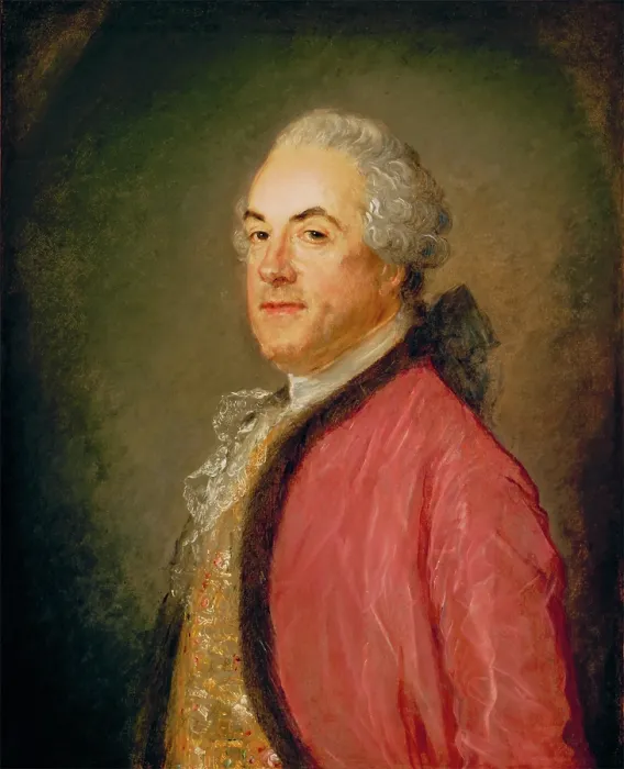 Framed Print : Portrait of a Man, c.between 1761 and 1763. Creator: Jean-Baptiste Perronneau Framed Print : Portrait of a Man, c.between 1761 and 1763. Creator: Jean-Baptiste Perronneau