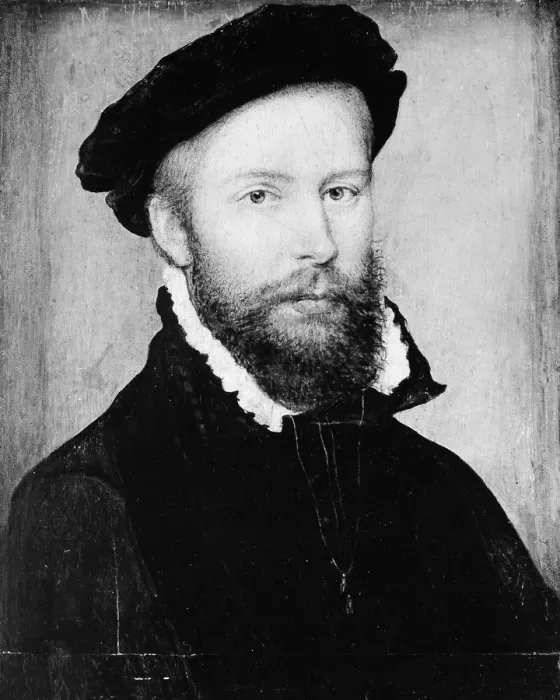 Framed Print : Portrait of a Man. Creator: Corneille de Lyon Framed Print : Portrait of a Man. Creator: Corneille de Lyon