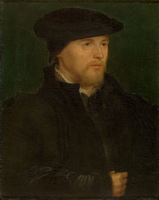Framed Print : Portrait of a Man. Creator: Holbein, Hans, the Younger (1497-1543) Framed Print : Portrait of a Man. Creator: Holbein, Hans, the Younger (1497-1543)