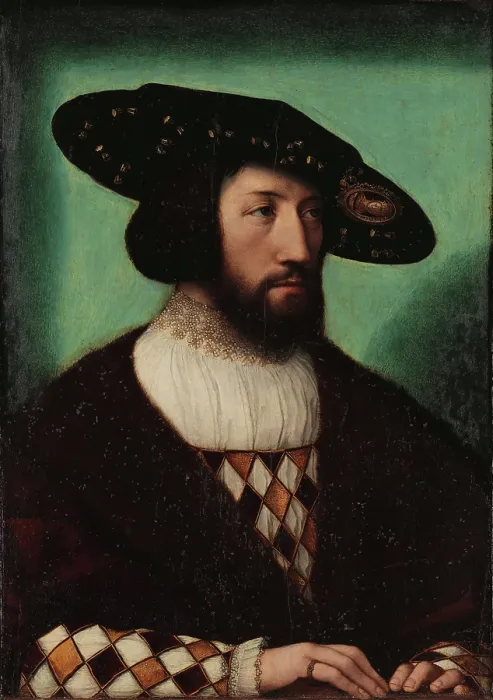 Framed Print : Portrait of a Man. Creator: Orley, Bernaert, van (1488-1541) Framed Print : Portrait of a Man. Creator: Orley, Bernaert, van (1488-1541)