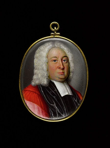 Portrait of a man dressed as a magistrate, between 1710 and 1730. Creator: English School
