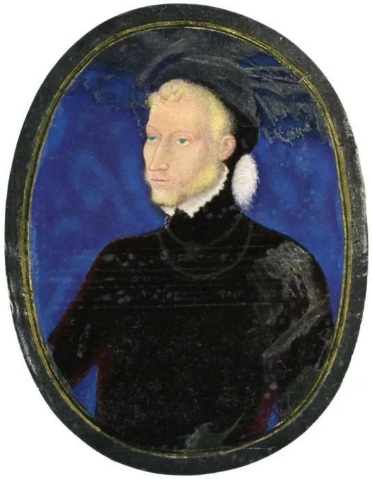Framed Print : Portrait of a man, enamel, painted on copper, 16th century, (1931). Artist: Leonard Limosin Framed Print : Portrait of a man, enamel, painted on copper, 16th century, (1931). Artist: Leonard Limosin