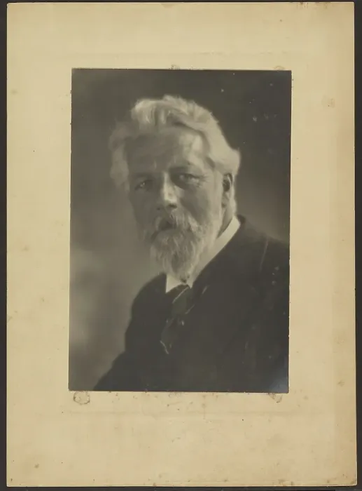 Framed Print : Portrait of a Man with Goatee, 1907-1943. Creator: Louis Fleckenstein Framed Print : Portrait of a Man with Goatee, 1907-1943. Creator: Louis Fleckenstein