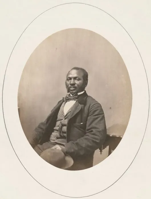 Framed Print : Portrait of Man, Harvard University, 1861. Creator: George K Warren Framed Print : Portrait of Man, Harvard University, 1861. Creator: George K Warren