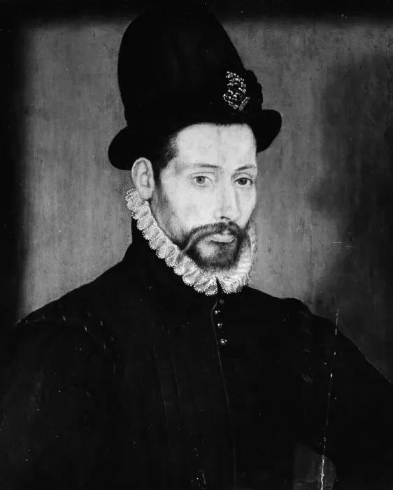 Framed Print : Portrait of a Man with a High Hat. Creator: Unknown Framed Print : Portrait of a Man with a High Hat. Creator: Unknown