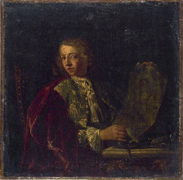 Portrait of man, formerly identified as Martin Desjardins (1640-1694), c1700. Creator: Unknown