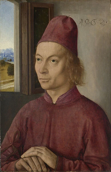 Portrait of a Man (Jan van Winckele?), 1462. Artist: Bouts, Dirk (1410  /  20-1475)