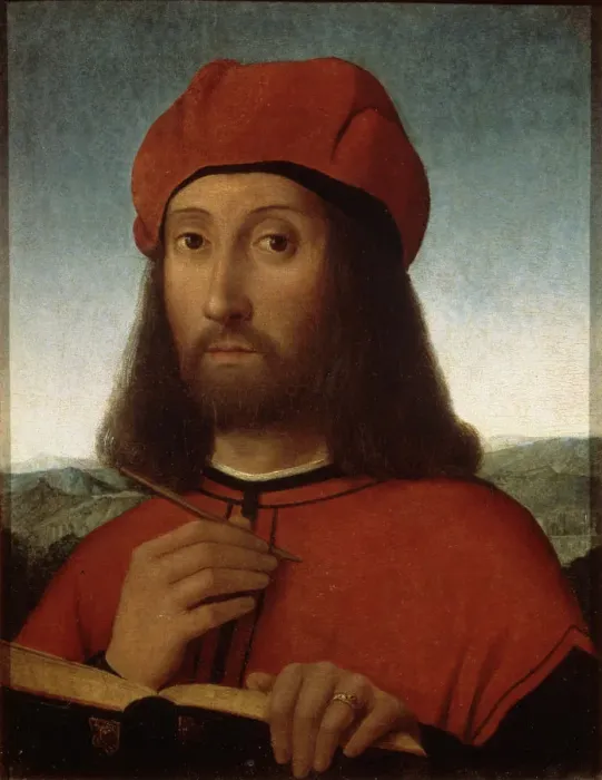 Framed Print : Portrait of a Man, late 15th or early 16th century. Artist: Antonio de Saliba Framed Print : Portrait of a Man, late 15th or early 16th century. Artist: Antonio de Saliba