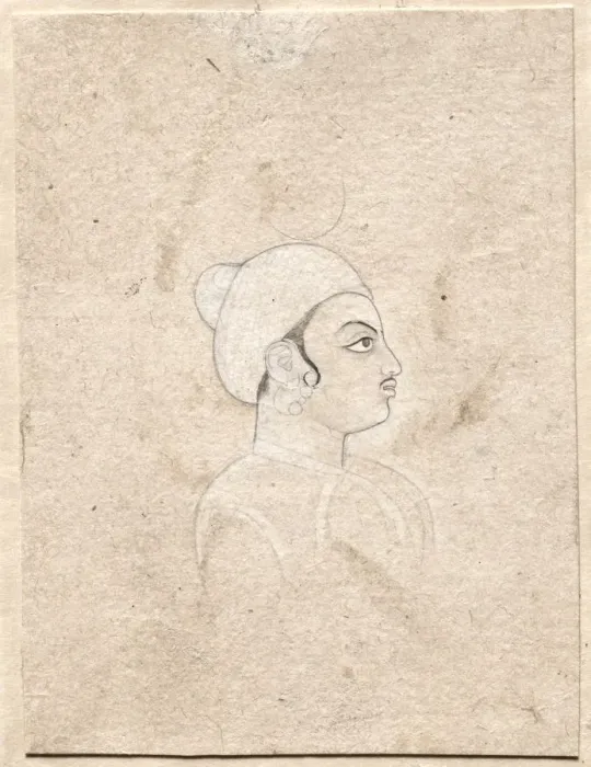 Framed Print : Portrait of a Man, late 1700s. Creator: Unknown Framed Print : Portrait of a Man, late 1700s. Creator: Unknown