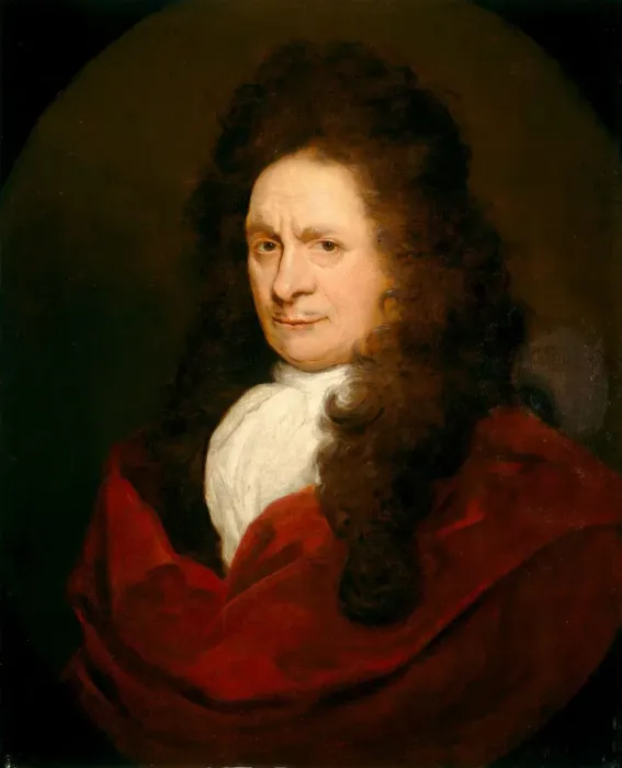Framed Print : Portrait of a Man, late 17th century. Creator: Unknown Framed Print : Portrait of a Man, late 17th century. Creator: Unknown