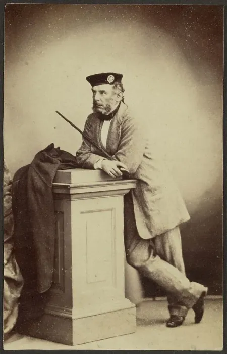 Framed Print : Portrait of a Man, late 19th century. Creator: Unknown Framed Print : Portrait of a Man, late 19th century. Creator: Unknown