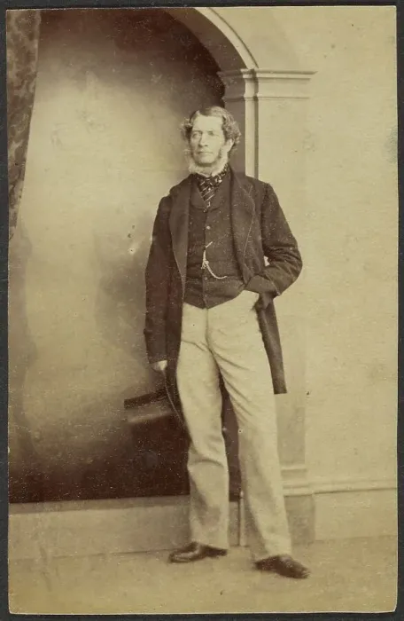 Framed Print : Portrait of a Man, late 19th century. Creator: Unknown Framed Print : Portrait of a Man, late 19th century. Creator: Unknown