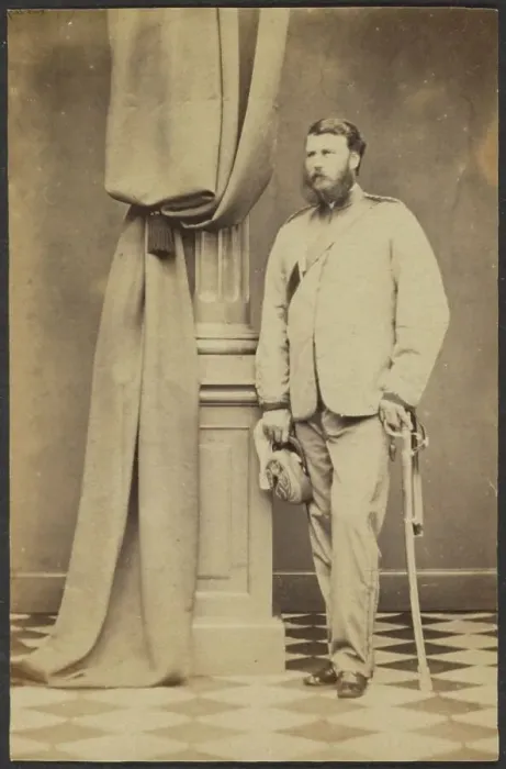 Framed Print : Portrait of a Man, late 19th century. Creator: Unknown Framed Print : Portrait of a Man, late 19th century. Creator: Unknown