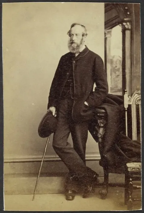 Framed Print : Portrait of a Man, late 19th century. Creator: Unknown Framed Print : Portrait of a Man, late 19th century. Creator: Unknown