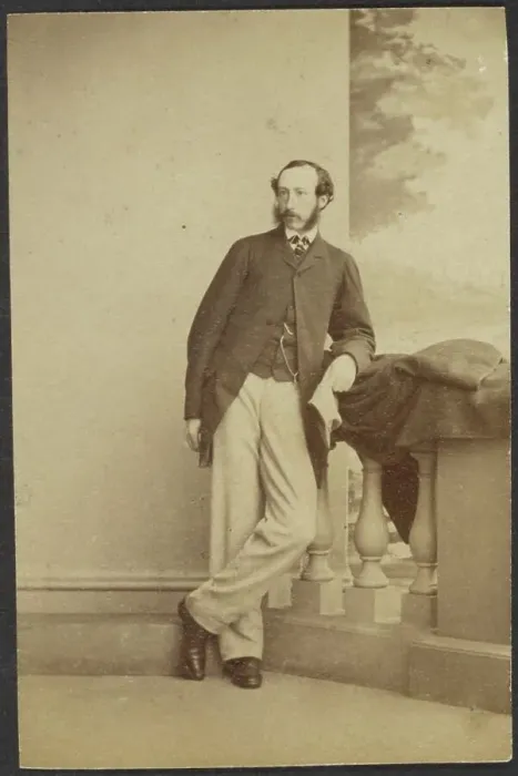 Framed Print : Portrait of a Man, late 19th century. Creator: Unknown Framed Print : Portrait of a Man, late 19th century. Creator: Unknown