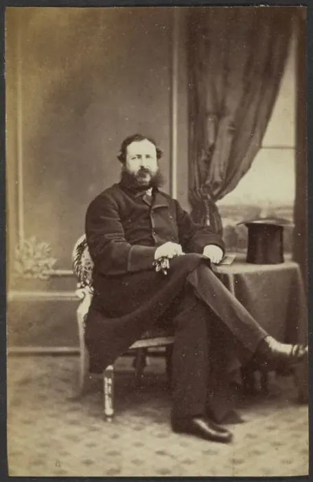 Framed Print : Portrait of a Man, late 19th century. Creator: Unknown Framed Print : Portrait of a Man, late 19th century. Creator: Unknown