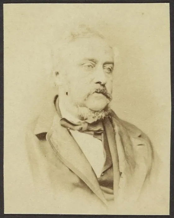 Framed Print : Portrait of a Man, late 19th century. Creator: Unknown Framed Print : Portrait of a Man, late 19th century. Creator: Unknown
