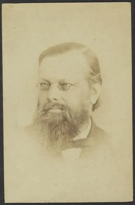 Framed Print : Portrait of a Man, late 19th century. Creator: Unknown Framed Print : Portrait of a Man, late 19th century. Creator: Unknown