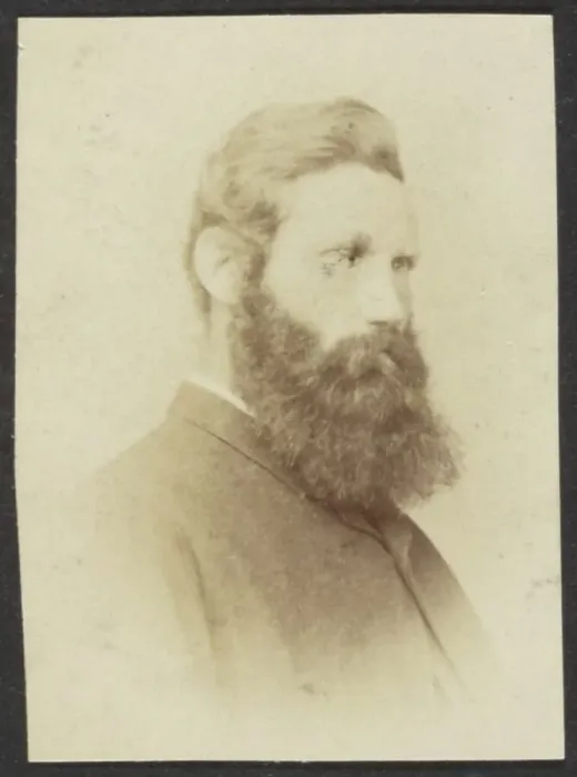 Framed Print : Portrait of a Man, late 19th century. Creator: Unknown Framed Print : Portrait of a Man, late 19th century. Creator: Unknown