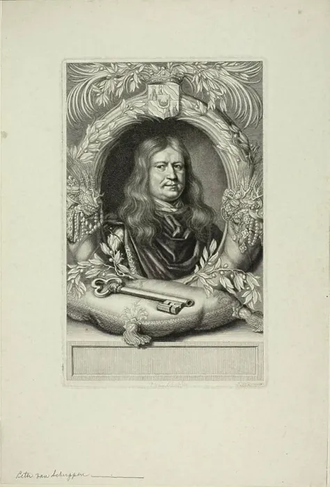 Framed Print : Portrait of a Man, n.d. Creator: Pierre Louis van Schuppen Framed Print : Portrait of a Man, n.d. Creator: Pierre Louis van Schuppen