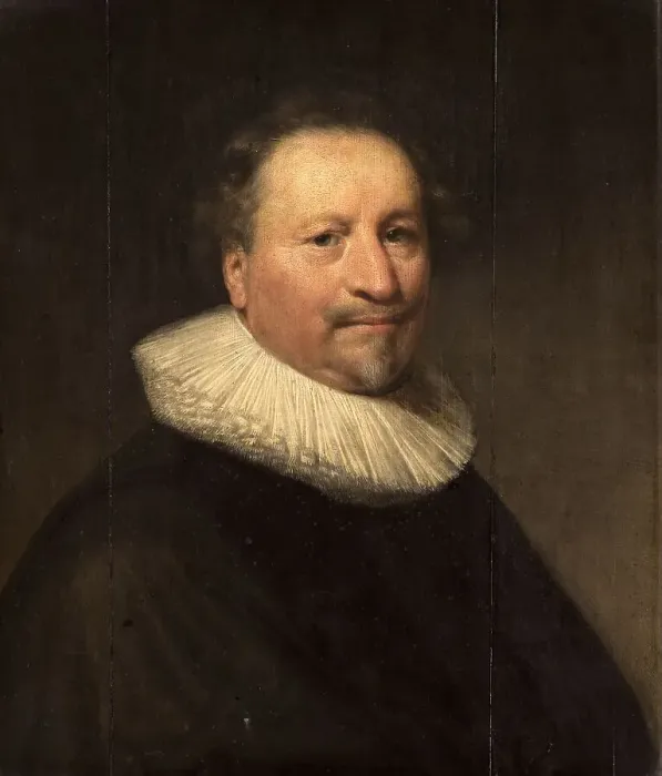 Framed Print : Portrait of a Man, possibly Jan Doublet (1580-1650), 1634. Creator: Jan Anthonisz van Ravesteyn Framed Print : Portrait of a Man, possibly Jan Doublet (1580-1650), 1634. Creator: Jan Anthonisz van Ravesteyn