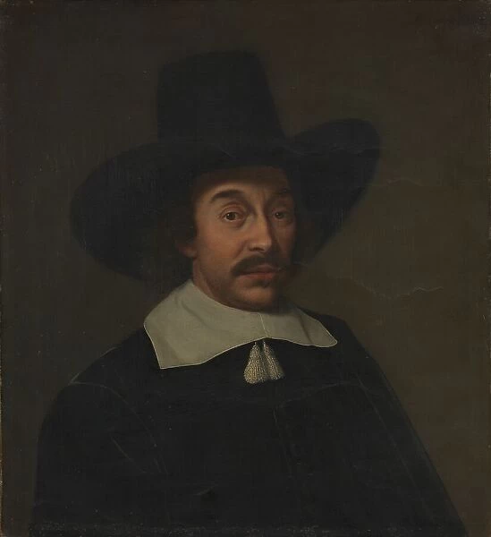 Portrait of a Man, possibly Jan de Hooghe (1608-1682), 1658. Creator: Paulus Hennekyn