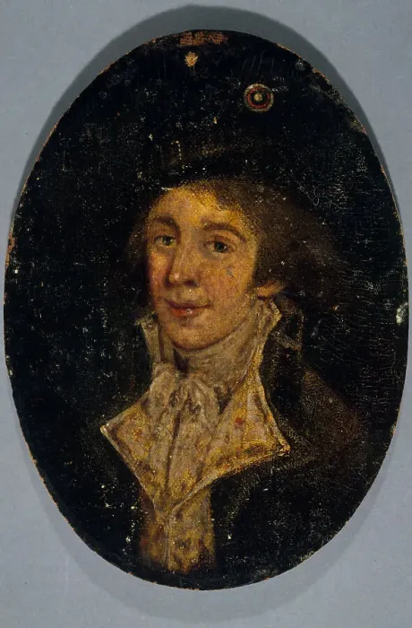 Framed Print : Portrait of a man, formerly presumed to be Le Peletier of Saint-Fargeau, c1789. Creator: FA Bourgeois Framed Print : Portrait of a man, formerly presumed to be Le Peletier of Saint-Fargeau, c1789. Creator: FA Bourgeois