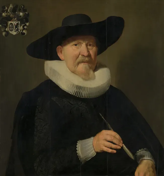 Framed Print : Portrait of a Man, probably Hans van Hogendorp, c1636. Creator: Thomas de Keyser Framed Print : Portrait of a Man, probably Hans van Hogendorp, c1636. Creator: Thomas de Keyser