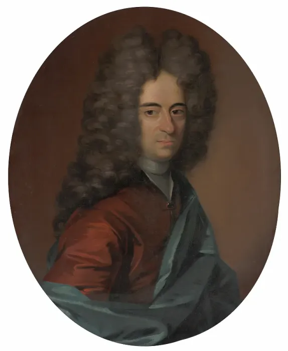 Framed Print : Portrait of a Man, probably Mathias Lambertus Singendonck (1678-1742), Burgomaster of Nijmegen. Creator: Gerrit Alberts Framed Print : Portrait of a Man, probably Mathias Lambertus Singendonck (1678-1742), Burgomaster of Nijmegen. Creator: Gerrit Alberts