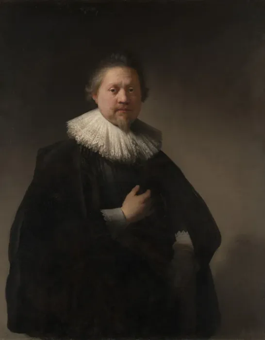 Framed Print : Portrait of a Man, probably a Member of the Van Beresteyn Family, 1632. Creator: Rembrandt Framed Print : Portrait of a Man, probably a Member of the Van Beresteyn Family, 1632. Creator: Rembrandt