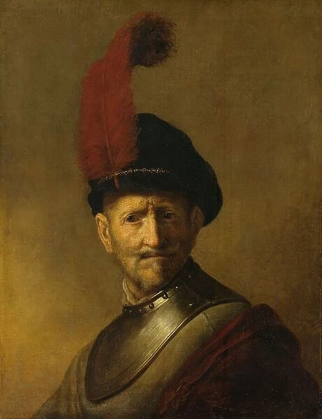 Portrait of a Man, perhaps Rembrandt's Father, Harmen Gerritsz van Rijn, after c.1634. Creator: Rembrandt van Rijn (copy after)