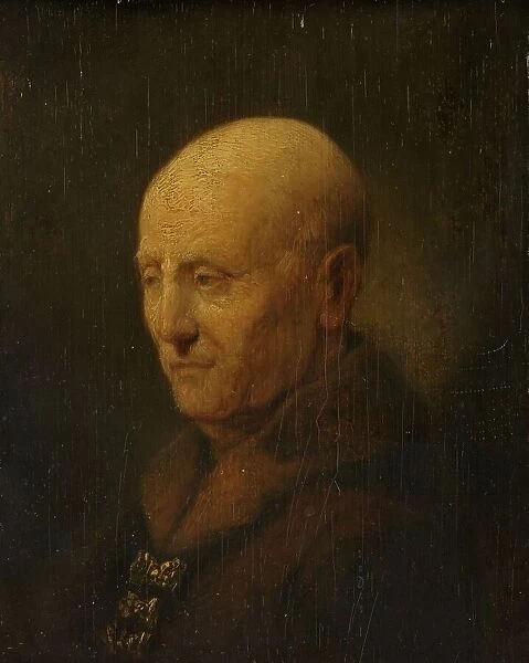 Portrait of a man, perhaps Rembrandt's father, Harmen Gerritsz van Rijn, 1730-1774. Creator: Unknown