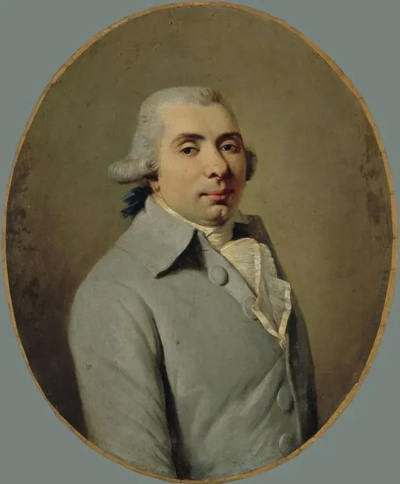 Framed Print : Portrait of a man from the revolutionary period, between 1752 and 1797. Creator: Unknown Framed Print : Portrait of a man from the revolutionary period, between 1752 and 1797. Creator: Unknown