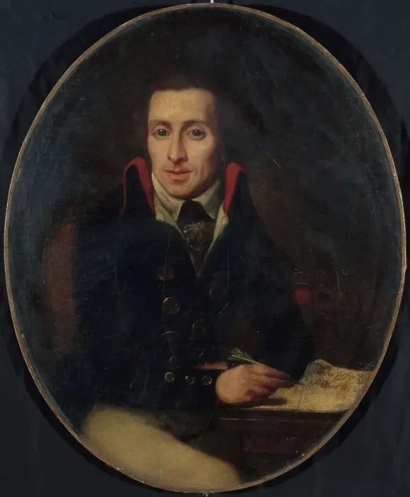 Framed Print : Portrait of a man from the revolutionary period, between 1789 and 1799. Creator: Unknown Framed Print : Portrait of a man from the revolutionary period, between 1789 and 1799. Creator: Unknown