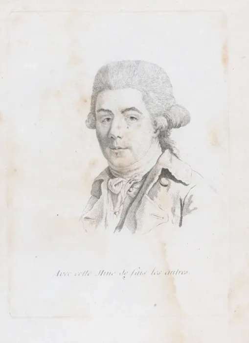 Framed Print : Portrait of a man, second half of 18th century. Creator: Unknown Framed Print : Portrait of a man, second half of 18th century. Creator: Unknown