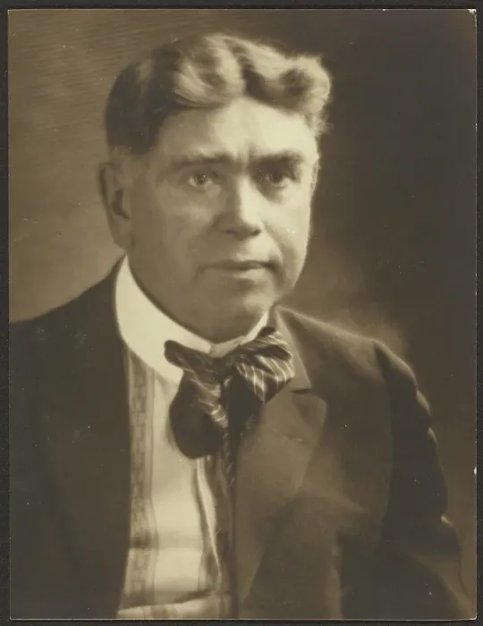Framed Print : Portrait of a Man with Striped Tie, 1907-1943. Creator: Louis Fleckenstein Framed Print : Portrait of a Man with Striped Tie, 1907-1943. Creator: Louis Fleckenstein