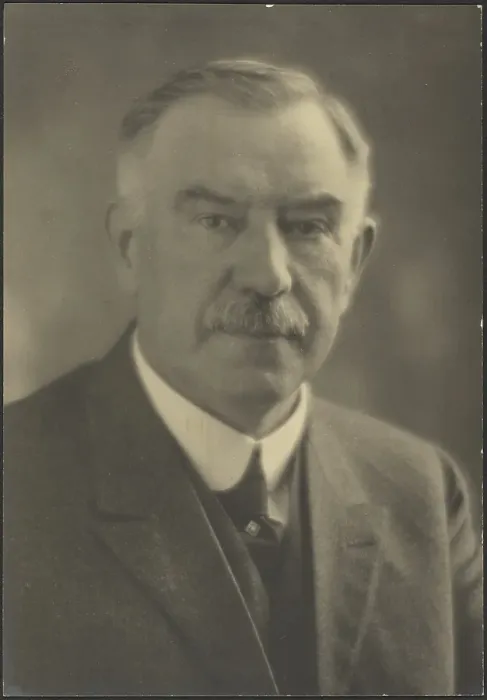 Framed Print : Portrait of a Man with Tie Pin, 1907-1943. Creator: Louis Fleckenstein Framed Print : Portrait of a Man with Tie Pin, 1907-1943. Creator: Louis Fleckenstein