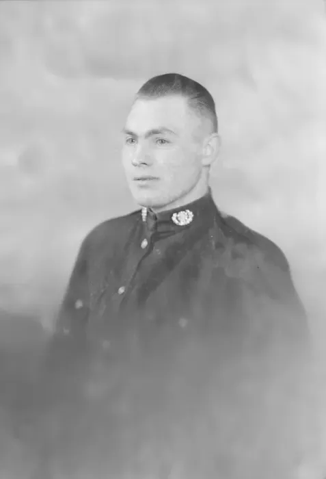 Framed Print : Portrait of a man in uniform, c1935. Creator: Kirk & Sons of Cowes Framed Print : Portrait of a man in uniform, c1935. Creator: Kirk & Sons of Cowes