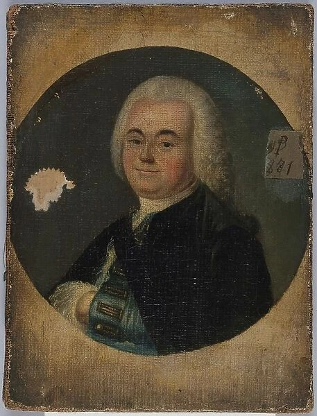 Portrait of man (vers1760), between 1755 and 1765. Creator: Unknown