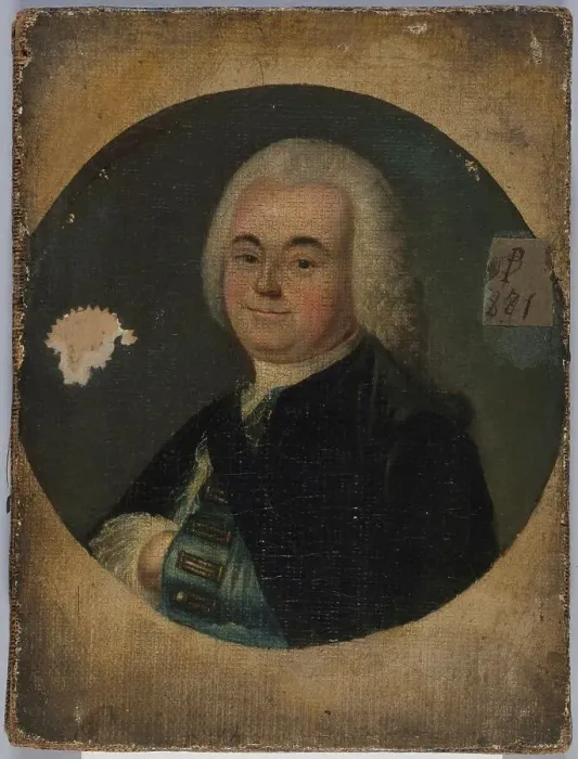 Framed Print : Portrait of man (vers1760), between 1755 and 1765. Creator: Unknown Framed Print : Portrait of man (vers1760), between 1755 and 1765. Creator: Unknown