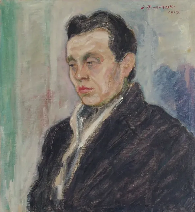 Framed Print : Portrait of a Man (Yrjö Ramstedt), 1913. Creator: Jalmari Ruokokoski Framed Print : Portrait of a Man (Yrjö Ramstedt), 1913. Creator: Jalmari Ruokokoski