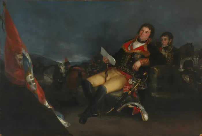 Framed Print : Portrait of Manuel de Godoy. Artist: Goya, Francisco, de (1746-1828) Framed Print : Portrait of Manuel de Godoy. Artist: Goya, Francisco, de (1746-1828)