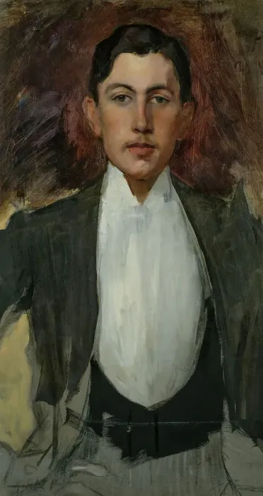Framed Print : Portrait of Marcel Bing, c1895. Creator: Paul Albert Besnard Framed Print : Portrait of Marcel Bing, c1895. Creator: Paul Albert Besnard