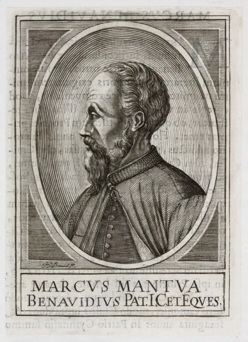 Framed Print : Portrait of Marco Mantova Benavides (1489-1582) Framed Print : Portrait of Marco Mantova Benavides (1489-1582)